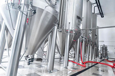 Brauerei-Kessel von Kaspar Schulz geschweißt mit REHM Schweißanlagen