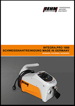 Schweißnahtreinigung Made in Germany - INTEGRA.PRO 1000