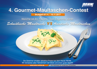 Die Gewinner des 4. Gourmet-Maultaschen-Contests stehen fest!
