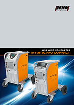 Brochure download of stationary TIG welding machines with 240 to 450 Ampere