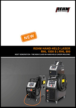 REHM - New product: REHM HAND-HELD LASER